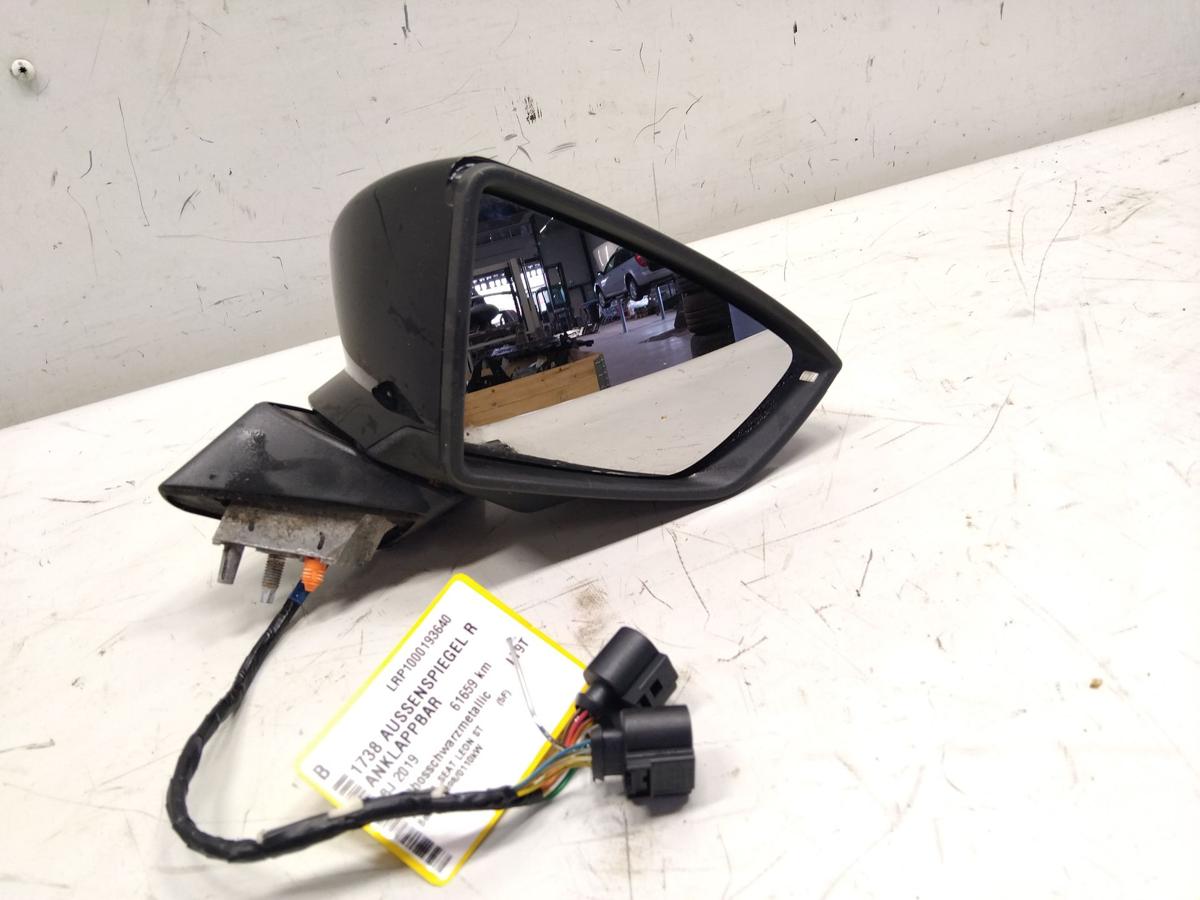 Seat Leon 5F original Außenspiegel rechts elektrisch anklappbar Bj.2019