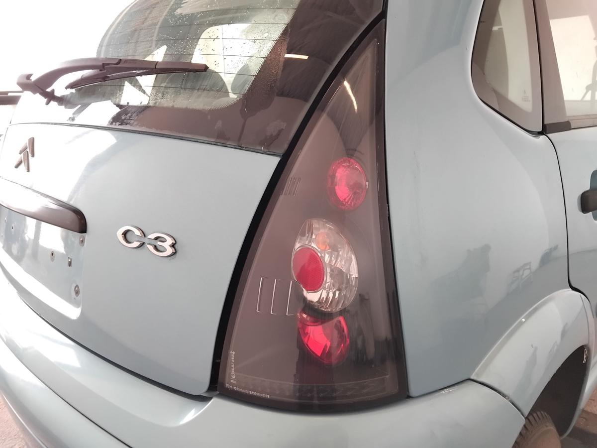Citroen C3 Satz R&uuml;ckleuchten Schlussleuchten Klarglas schwarz Sonar BJ2005