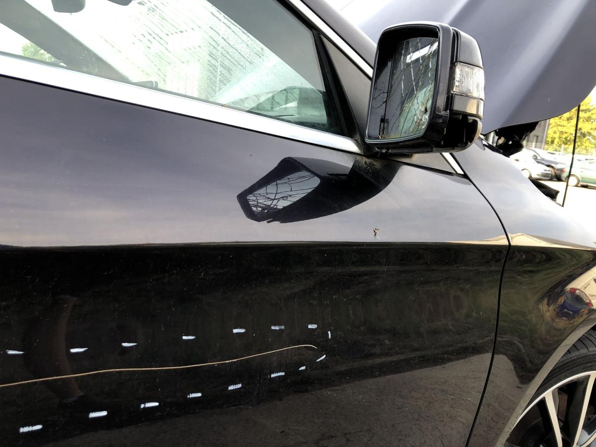 Mercedes CLA C117 bis 16 T&uuml;r vorn rechts Beifahrert&uuml;r Roh 592 nordlichtviolett