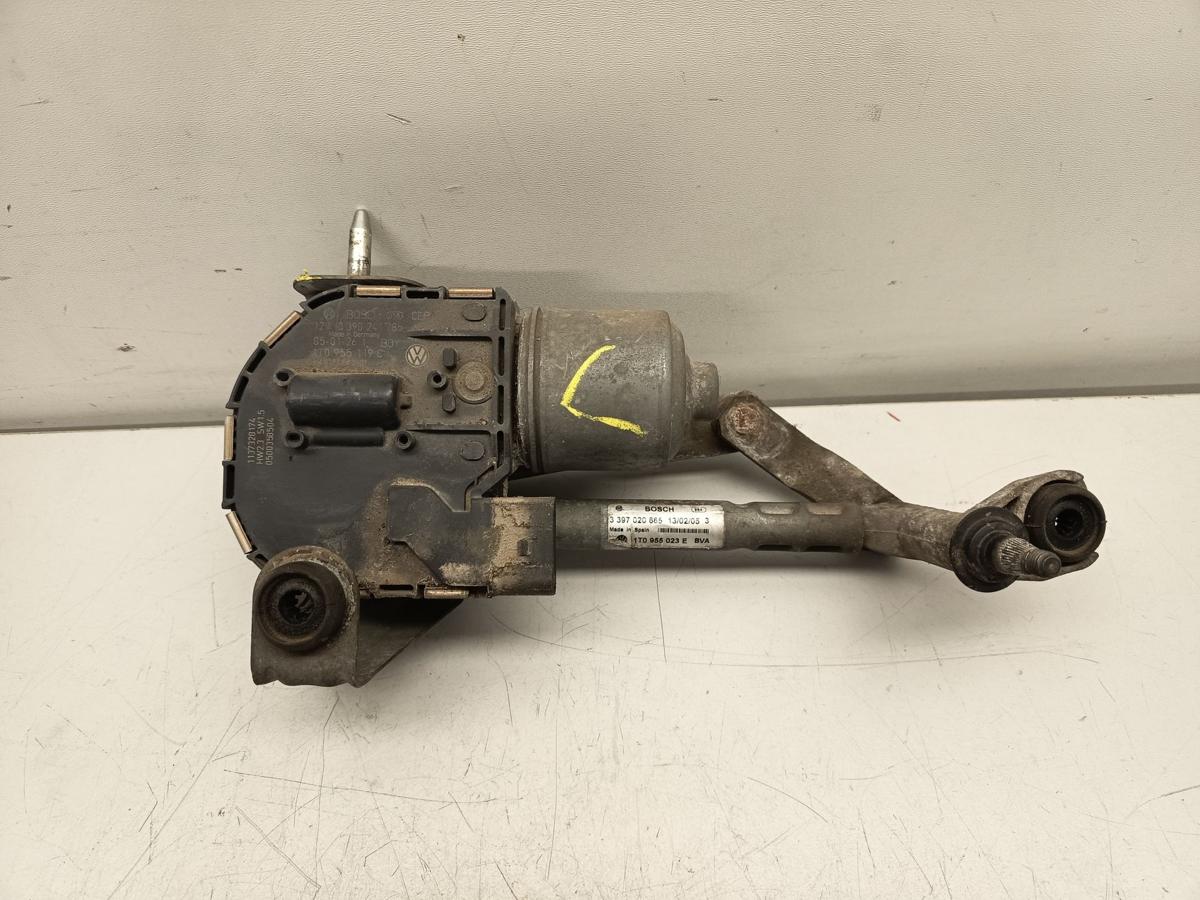 VW Touran 1T original Wischermotor vorne links Baujahr 2005