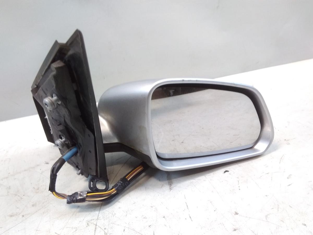 VW Polo 9N3 orig Au&szlig;enspiegel rechts elektrisch&beheizt 7pol BJ2007 LA7W reflexsilber