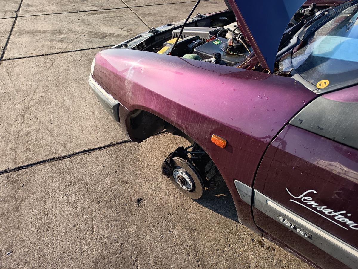 Citroen Xantia X1 original Kotfl&uuml;gel links Seitenteil KJN Impulsionrot Bj 1996