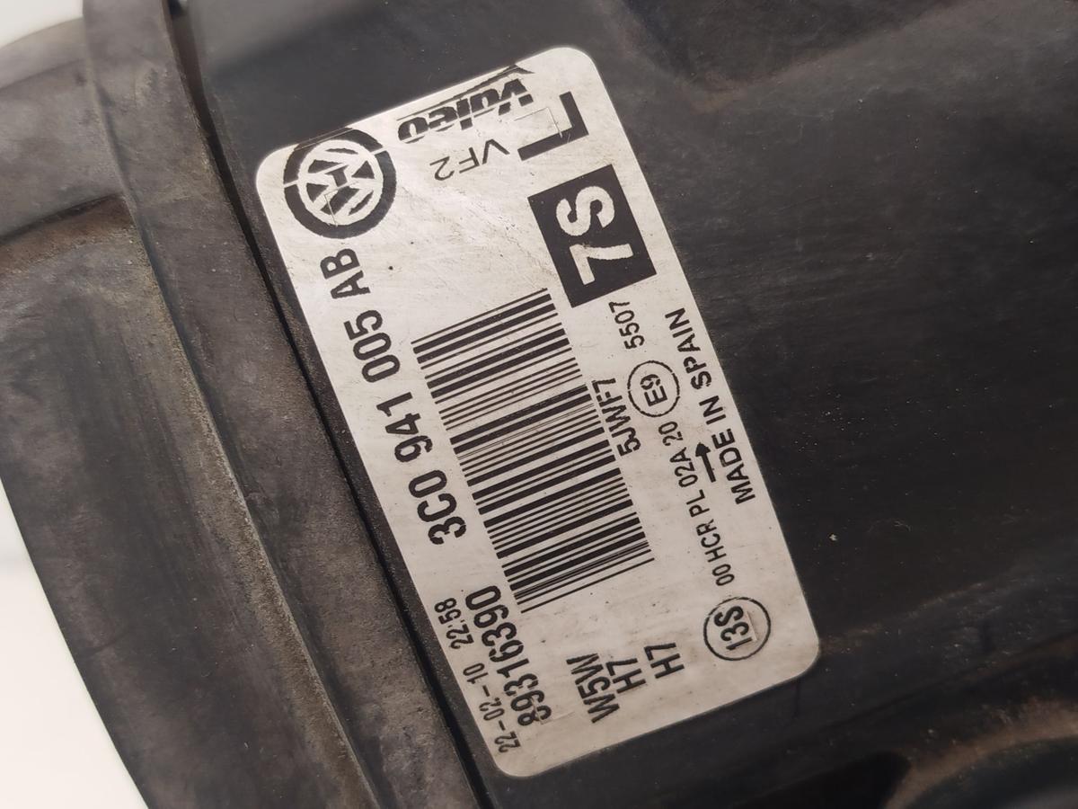 VW Passat 3C B6 Variant Scheinwerfer links Hauptscheinwerfer Halogen Valeo OEM