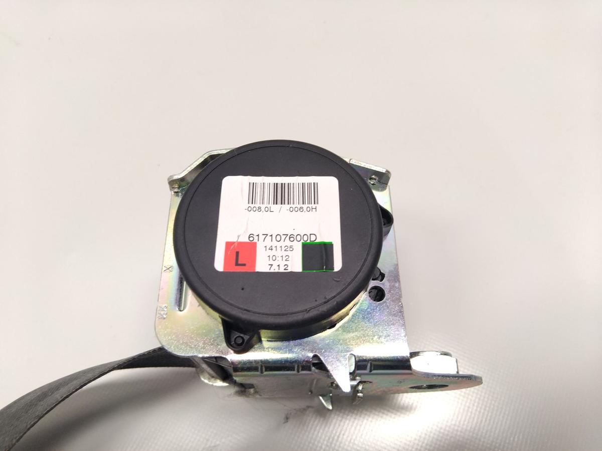 Opel Corsa E original Sicherheitsgurt vorn links 5-T&uuml;rer schwarz Bj.2015