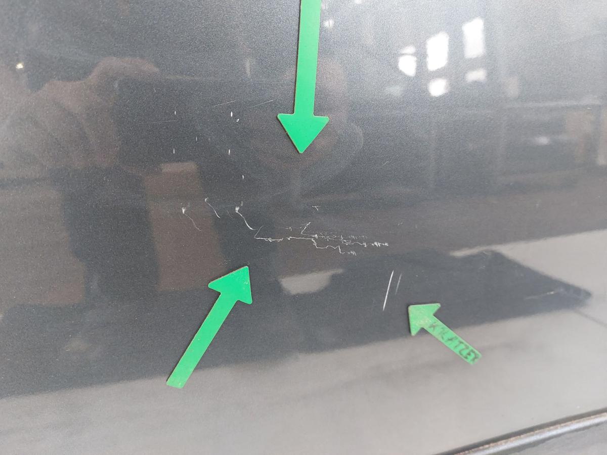 Skoda Fabia 2 II 5J T&uuml;r hinten links Fondt&uuml;r 5trg Farbcode ubekannt 06 bis 14