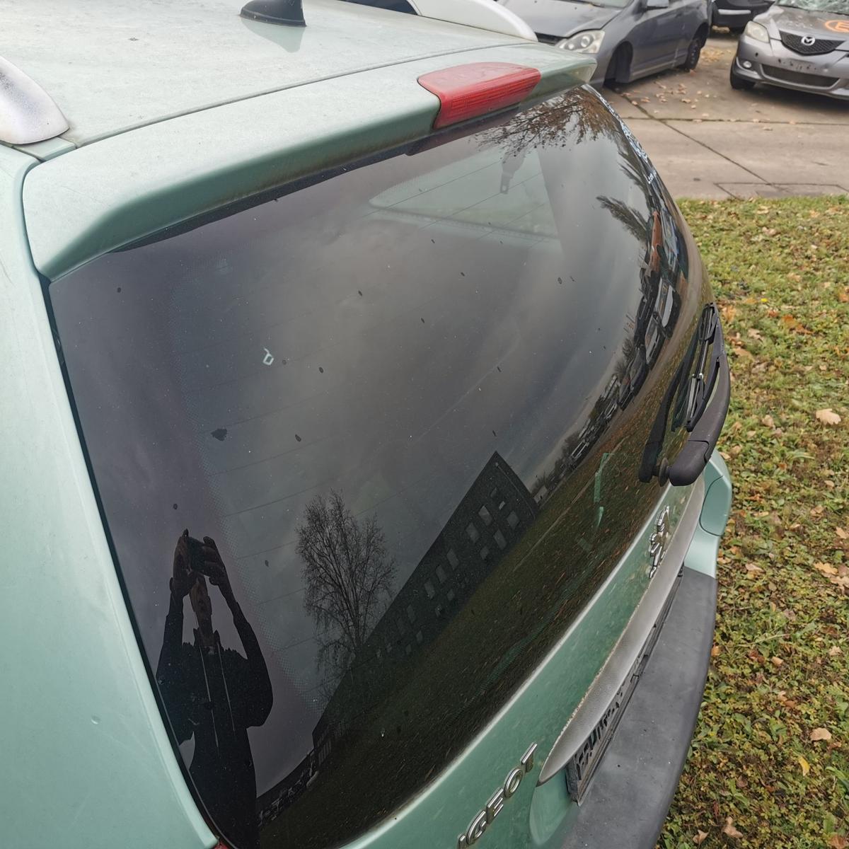 Peugeot 307SW Heckklappe Klappe Deckel hinten Rohbau Grun Idaho