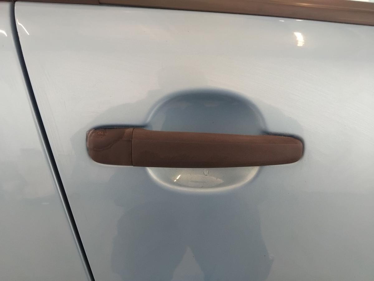 Citroen C3 T&uuml;r vorn rechts Beifahrert&uuml;r KMY Lucia Blau Metallic BJ2005