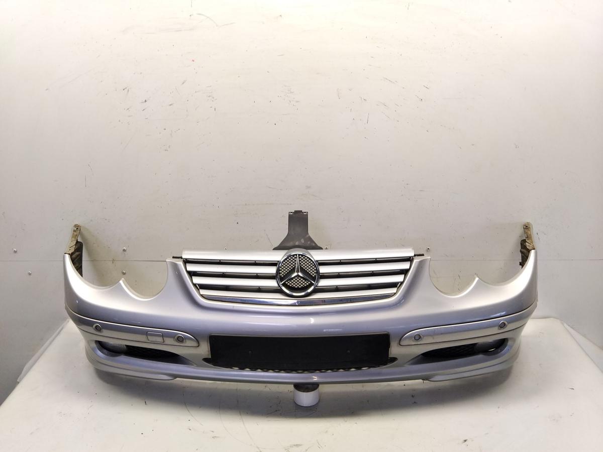 Mercedes C203 Sportcoupe original Sto&szlig;f&auml;nger vorn brillantsilber Bj.2001