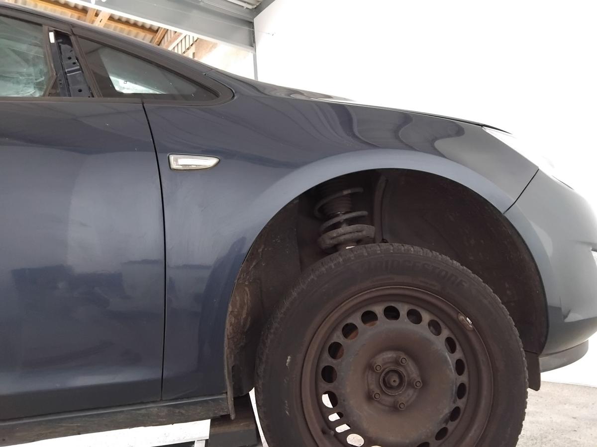 Opel Astra J original Kotflügel vorn rechts ozeanblaumetallic Z22A BJ2011