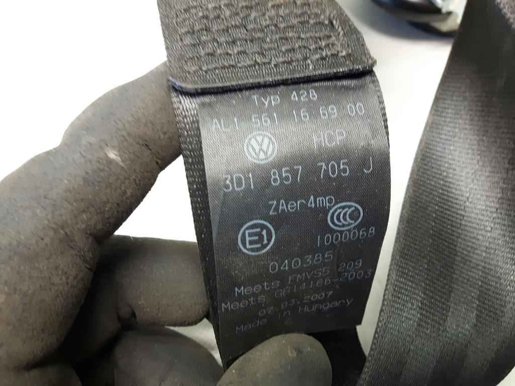 VW Phaeton 3D BJ2007 Gurt Sicherheitsgurt vorn links 3D1857705J