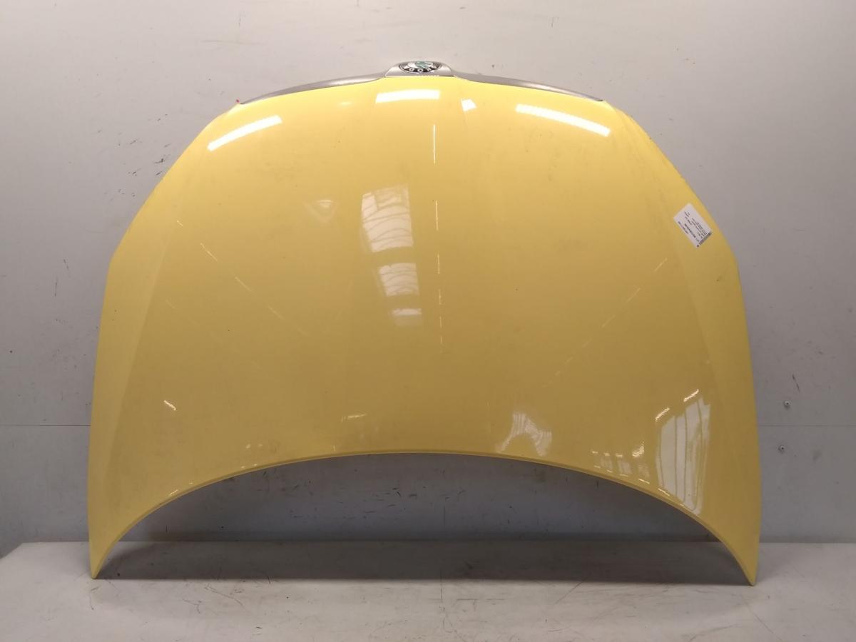 Skoda Fabia 2 5J Facelift original Motorhaube gelb LF1F sprint yellow BJ2011