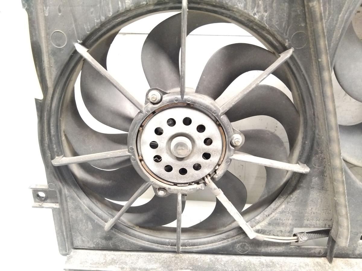 Skoda Fabia 1 6Y original Doppelektrol&uuml;fter mit Zarge 1.4 74kw BBZ BJ2004