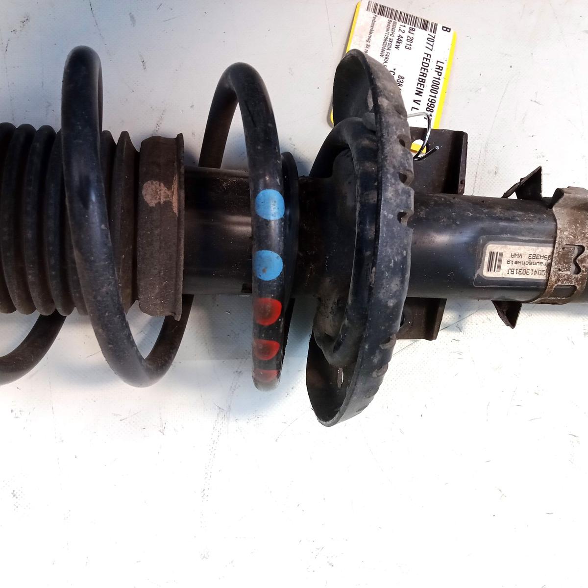 Skoda Fabia 5J original Federbein Sto&szlig;d&auml;mpfer vorn links 1.2 44kw CGPB BJ2013