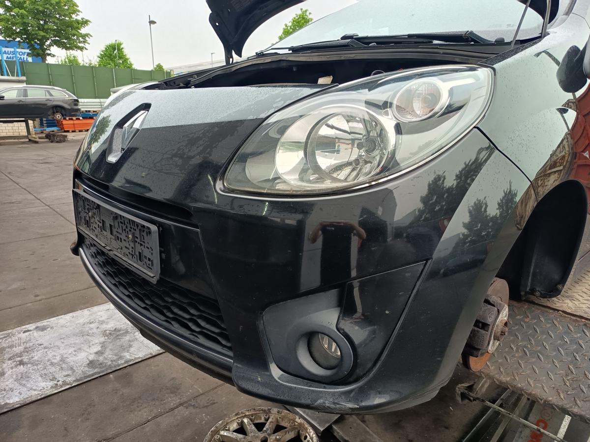 Renault Twingo II original Sto&szlig;stange F&auml;nger vorn Front 676 Perlmuttschwarz