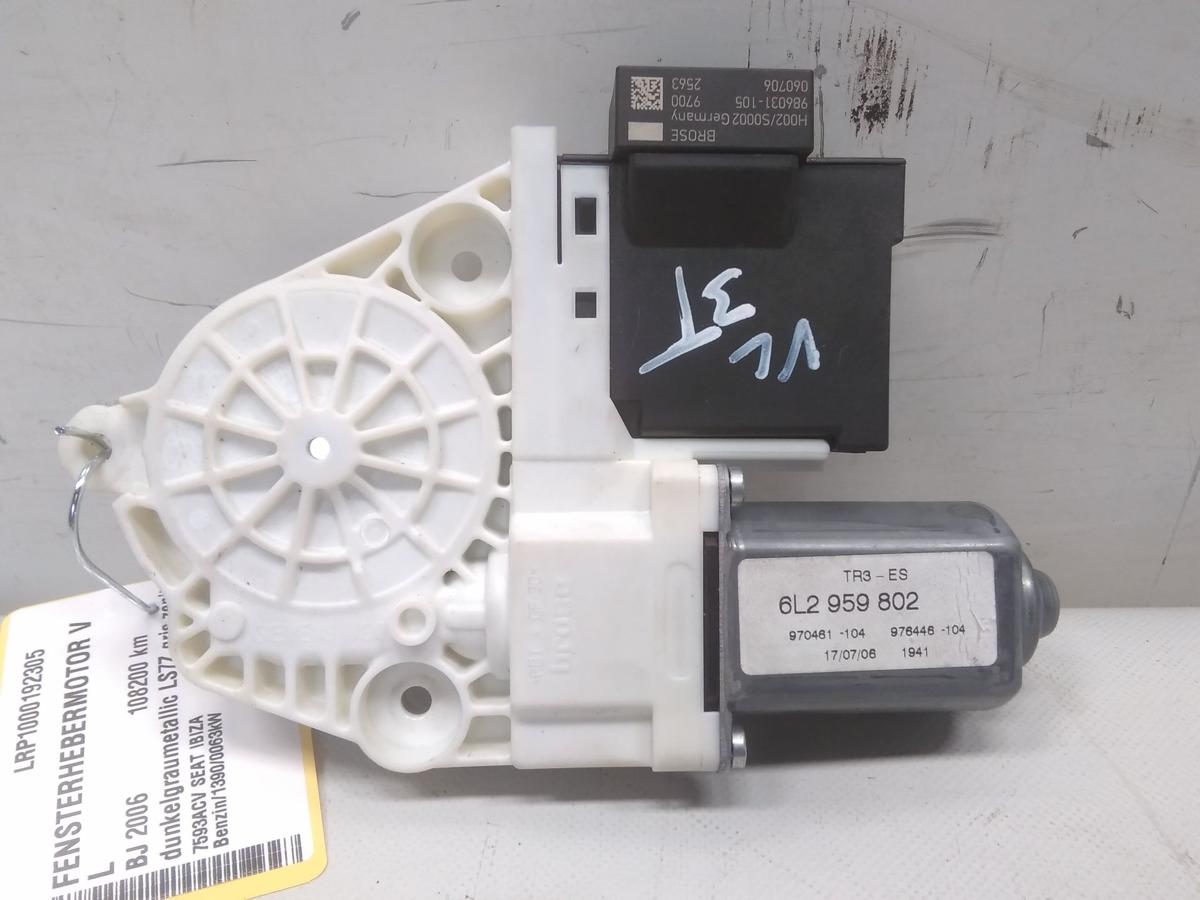 Seat Ibiza 6L original Fensterhebermotor vorn links 6L2959802 BJ2006