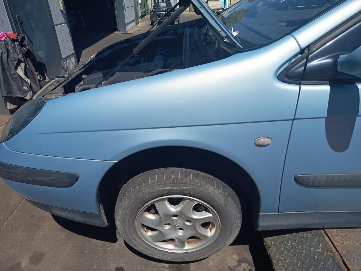 Citroen C5 original Kotfl&uuml;gel links Seitenteil KLH Gletscherblau Bj 2002