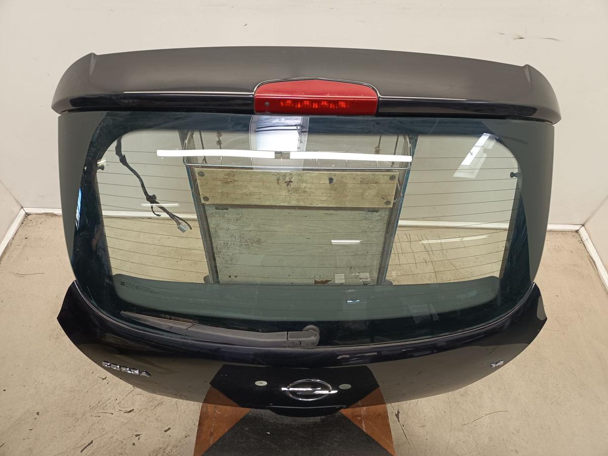 Opel Corsa D original Heckklappe hinten 2HU Z20R Saphirschwarz 3t&uuml;rer Bj 2007