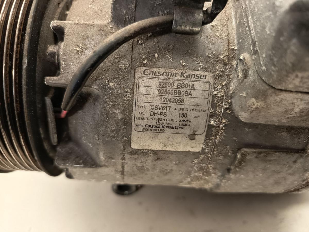 Nissan Qashqai original Klimakompressor 1.6l 86kW Benzin Baujahr 2013