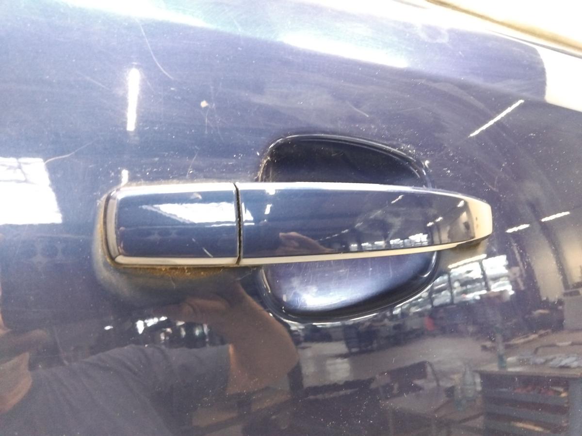 Opel Corsa D T&uuml;r hinten rechts ultrablaumetallic Z21B 4CU Bj.2008