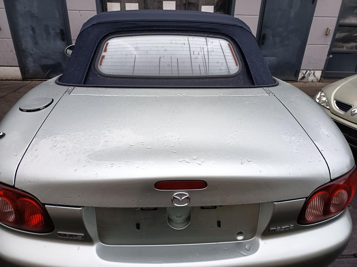Mazda MX-5 NB orig Heckklappe Kofferraum Cabrio 24V Cerrionsilber Bj 2003