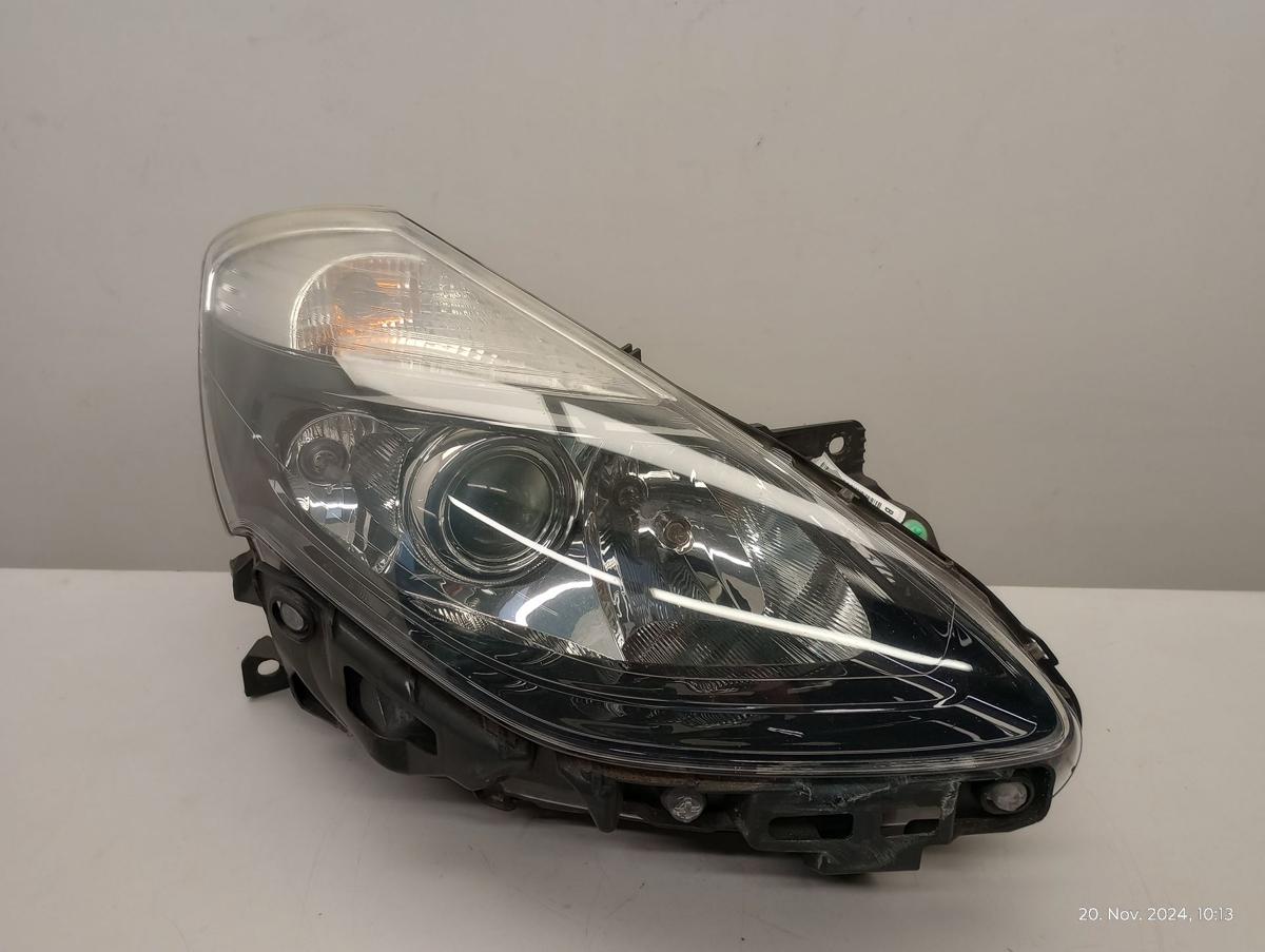 Renault Clio III orig Scheinwerfer rechts Schwarz Halogen Facelift ab 2009