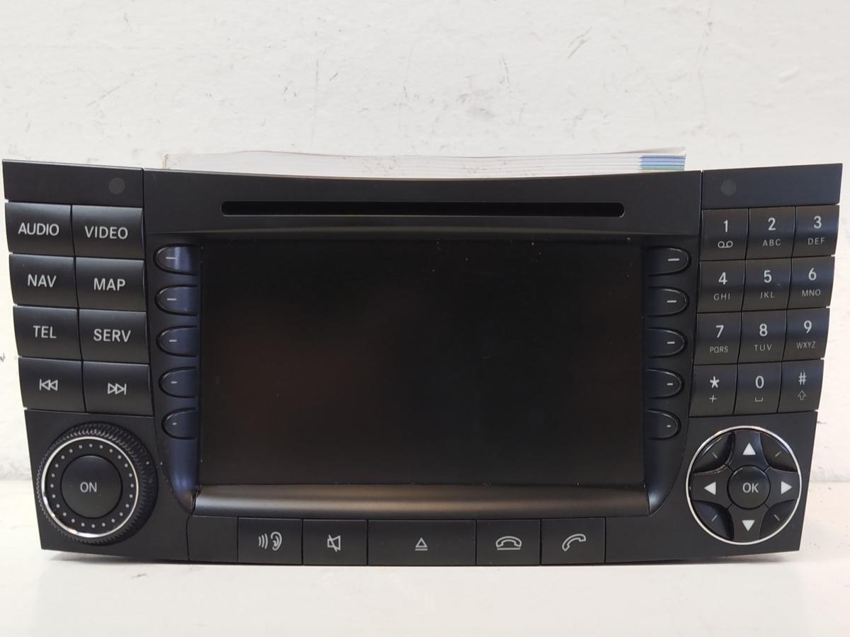 Mercedes E Klasse W211 S211 Mopf Radio Navi Command APS !!STECKERART PR&Uuml;FEN!!