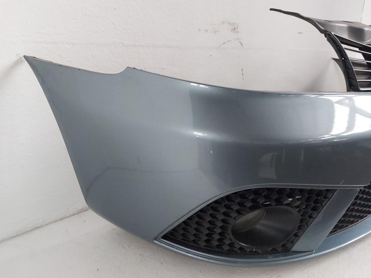 Seat Ibiza 6L ab 2006 Stoßfänger vorn Facelift Frontschürze Nebel LS5V grau