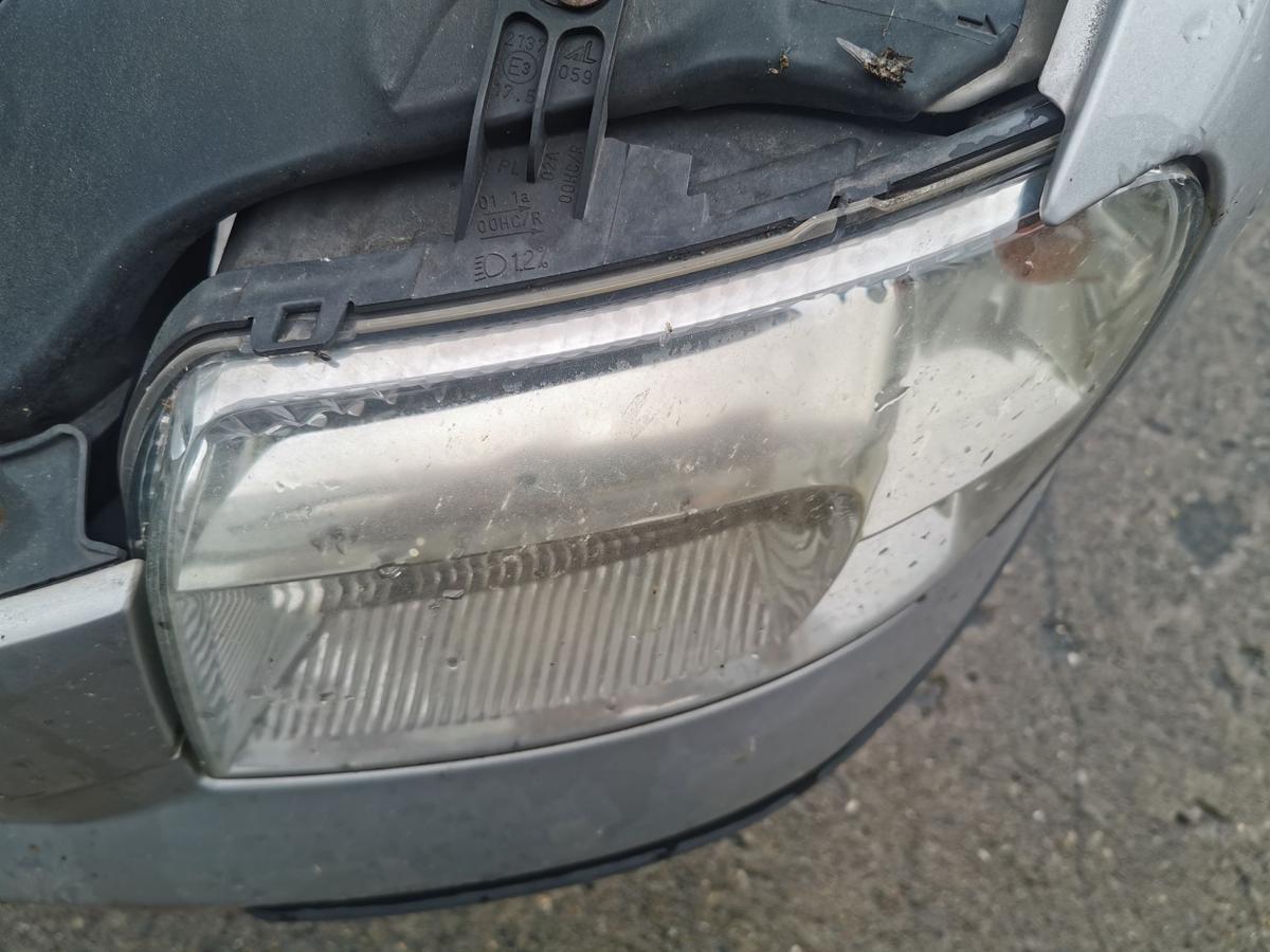 Fiat Panda 169 Scheinwerfer Hauptscheinwerfer Frontscheinwerfer vorn links trüb