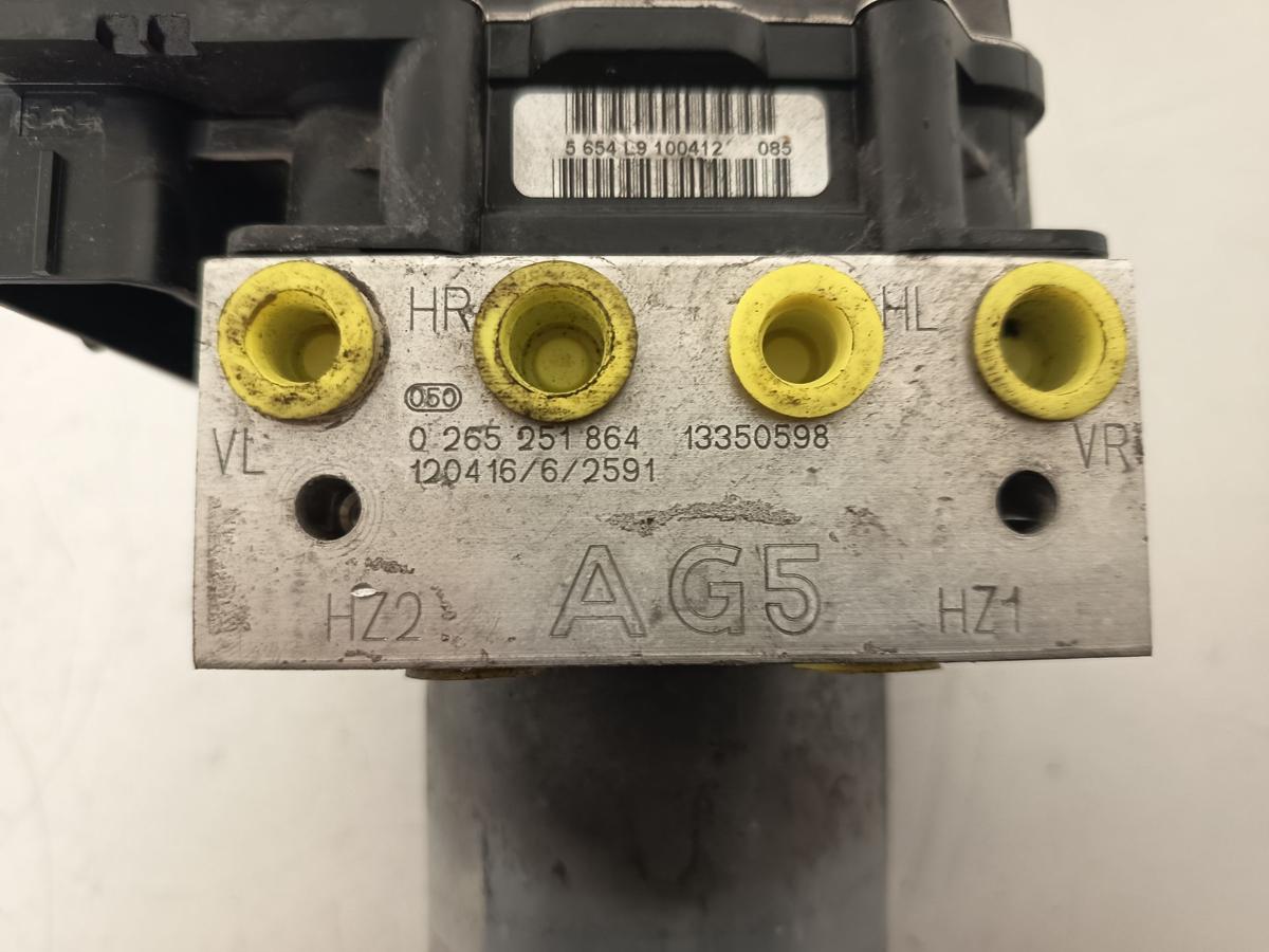 Opel Corsa D Bj 2012 original ABS Hydroaggregat ABS Block 1,4L 64KW Benzin