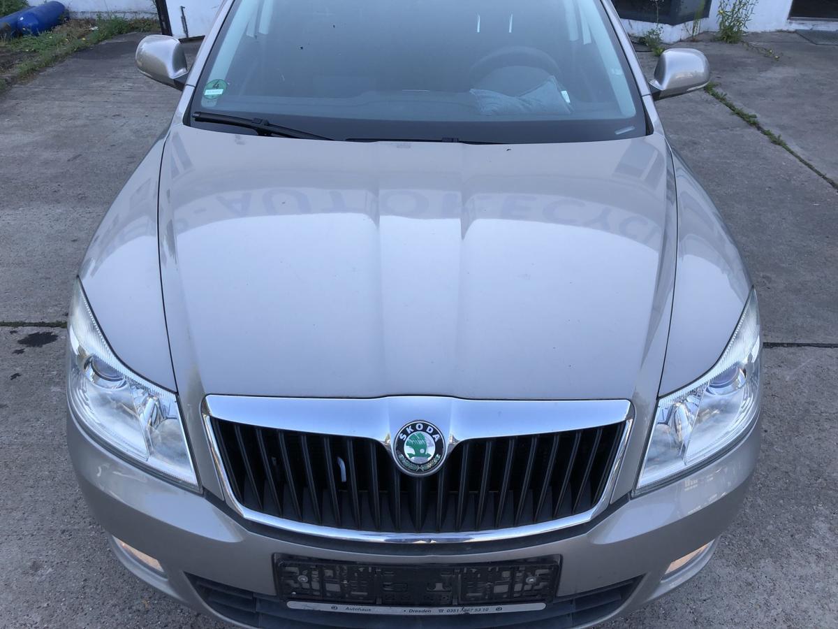 Skoda Octavia 1Z ab09 Motorhaube Haube Klappe Deckel vorn K&uuml;hlergrill LF8H