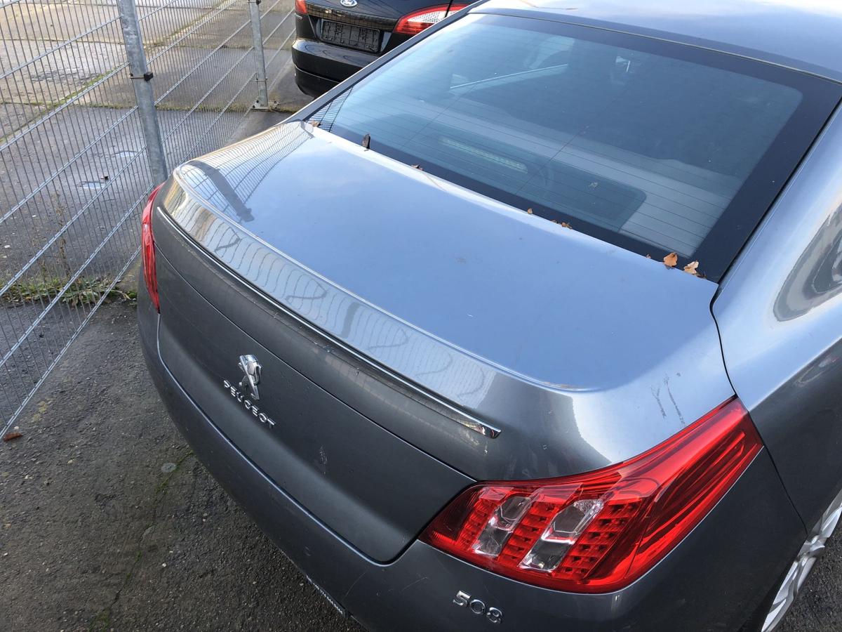Peugeot 508 ND NE bis14 Heckklappe Kofferklappe Kofferraumdeckel Limo KTH grau