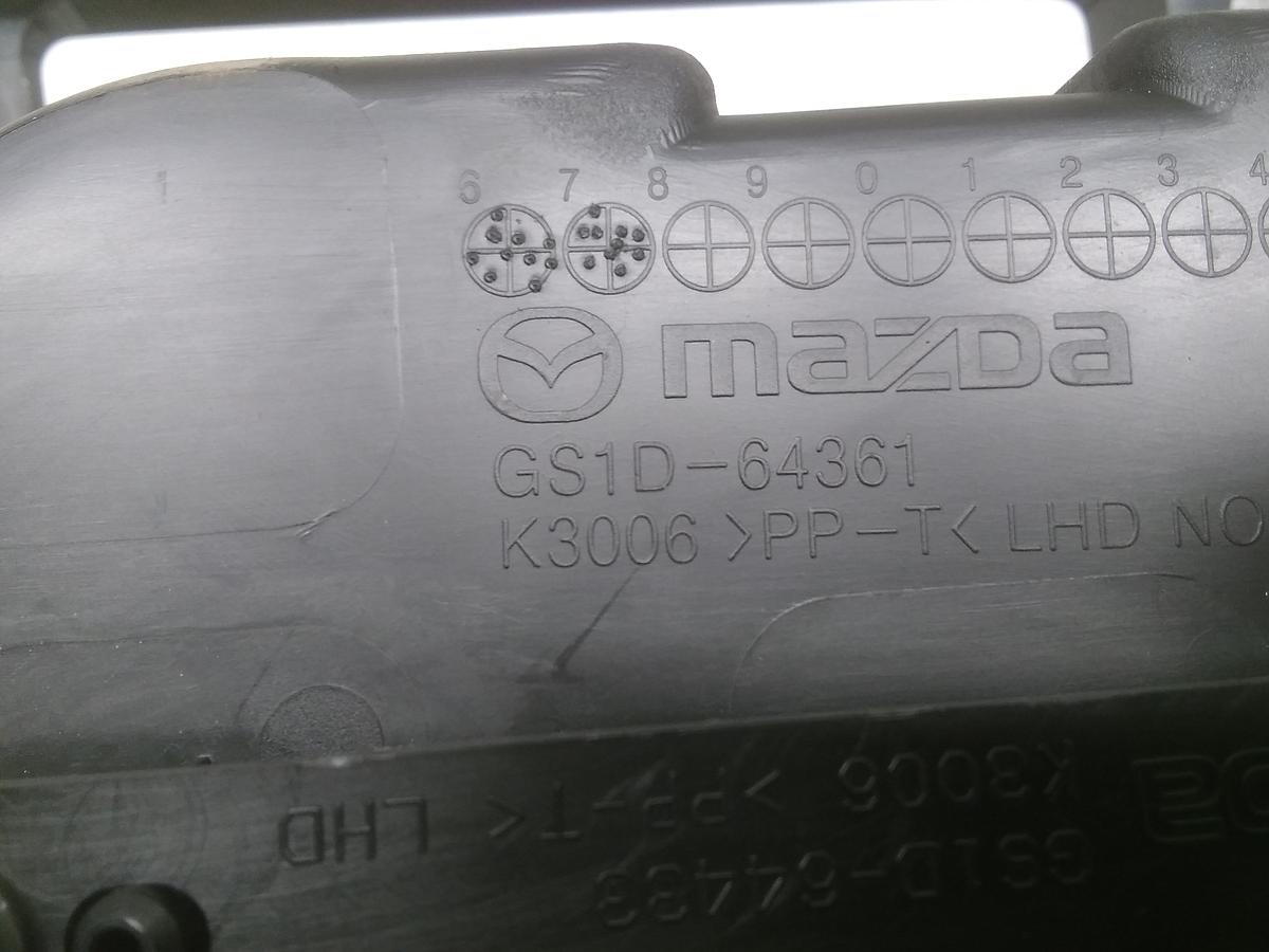 Mazda 6 GH original Ablagefach vorn mit Becherhalter Dosenhalter Bj.2008
