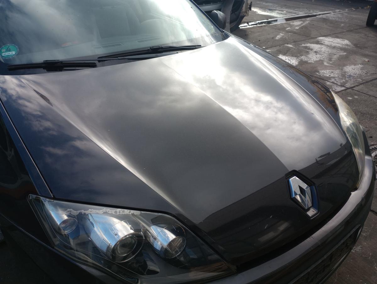 Renault Laguna III Kombi orig Motorhaube NV676 Schwarz Bj 2010