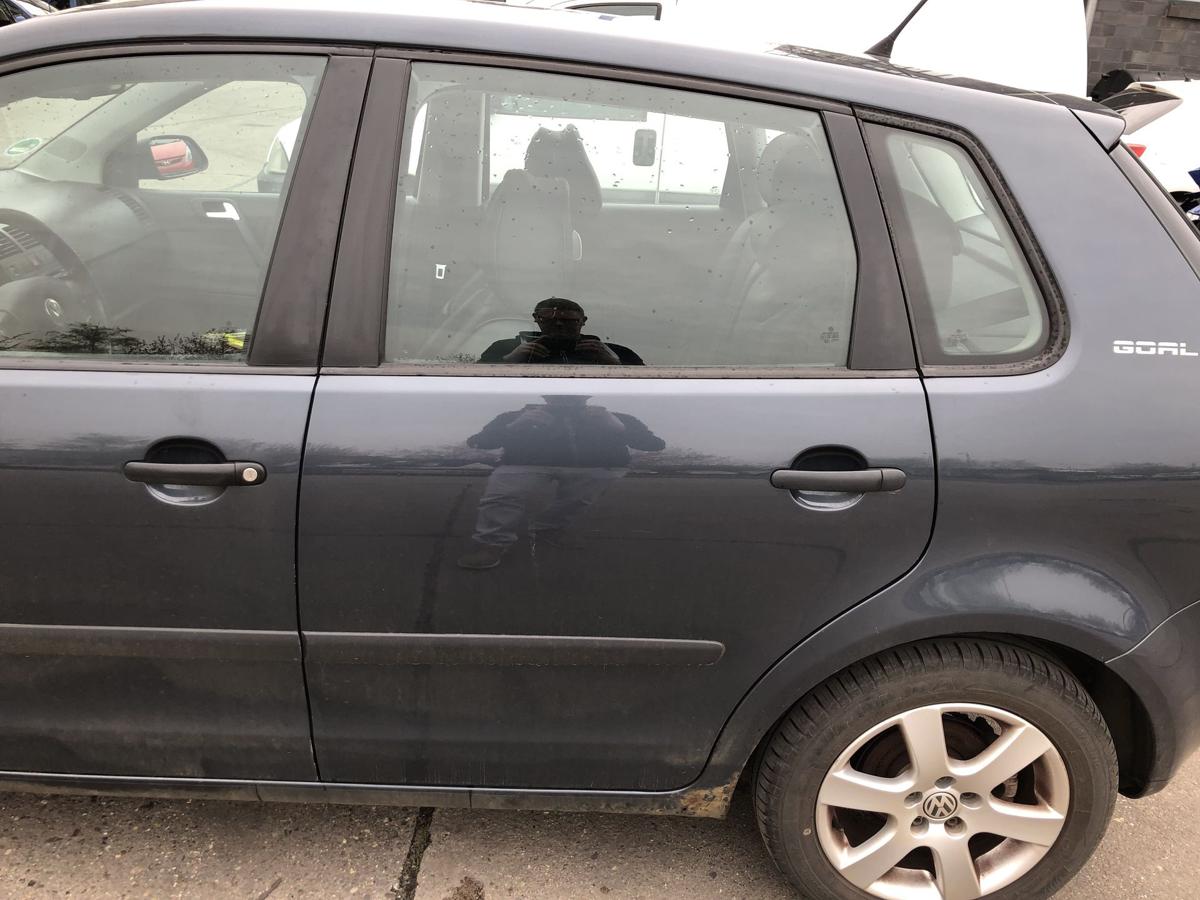 VW Polo 9N3 T&uuml;r hinten links Fondt&uuml;r im Rohbau LC7V grau auch 9N1