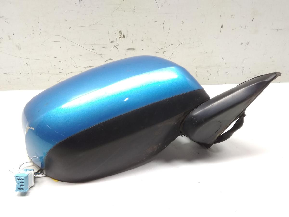 Honda Jazz 2 GG original Au&szlig;enspiegel rechts elektrisch beheizt 5pol BJ2008 BG53M Cerulean Blue