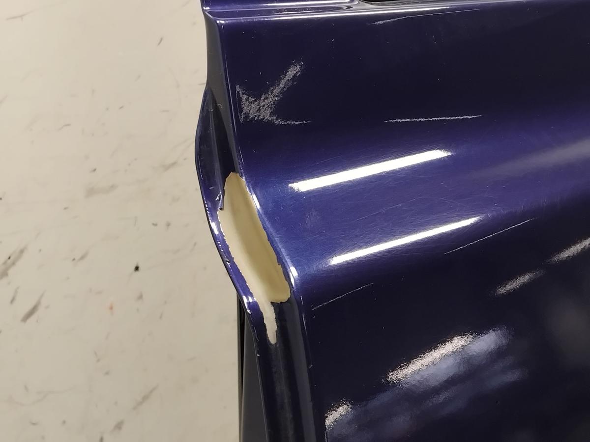 Nissan Micra K12 original T&uuml;r hinten links BW6 Dark Blue Metallic BJ2003