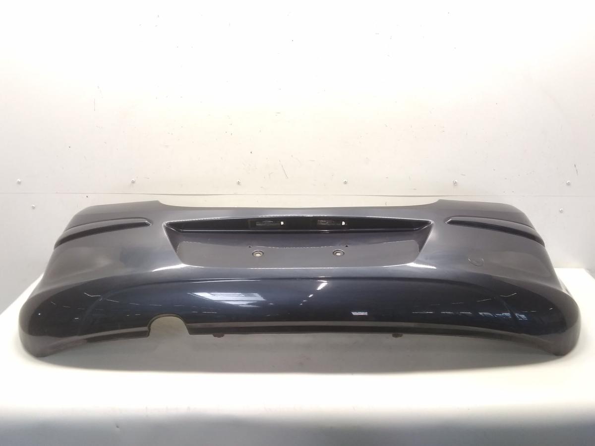 Opel Corsa D Stoßstange Stoßfänger hinten 5-türig metroblau Z168 BJ2007