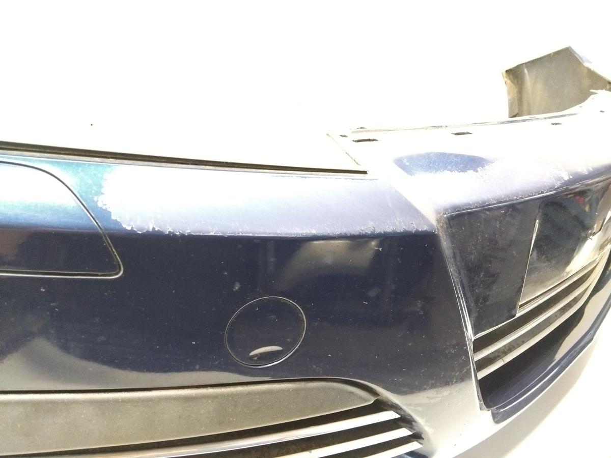 Opel Astra H original Sto&szlig;stange Sto&szlig;f&auml;nger vorn ultrablaumetallic Z21B Bj.2005