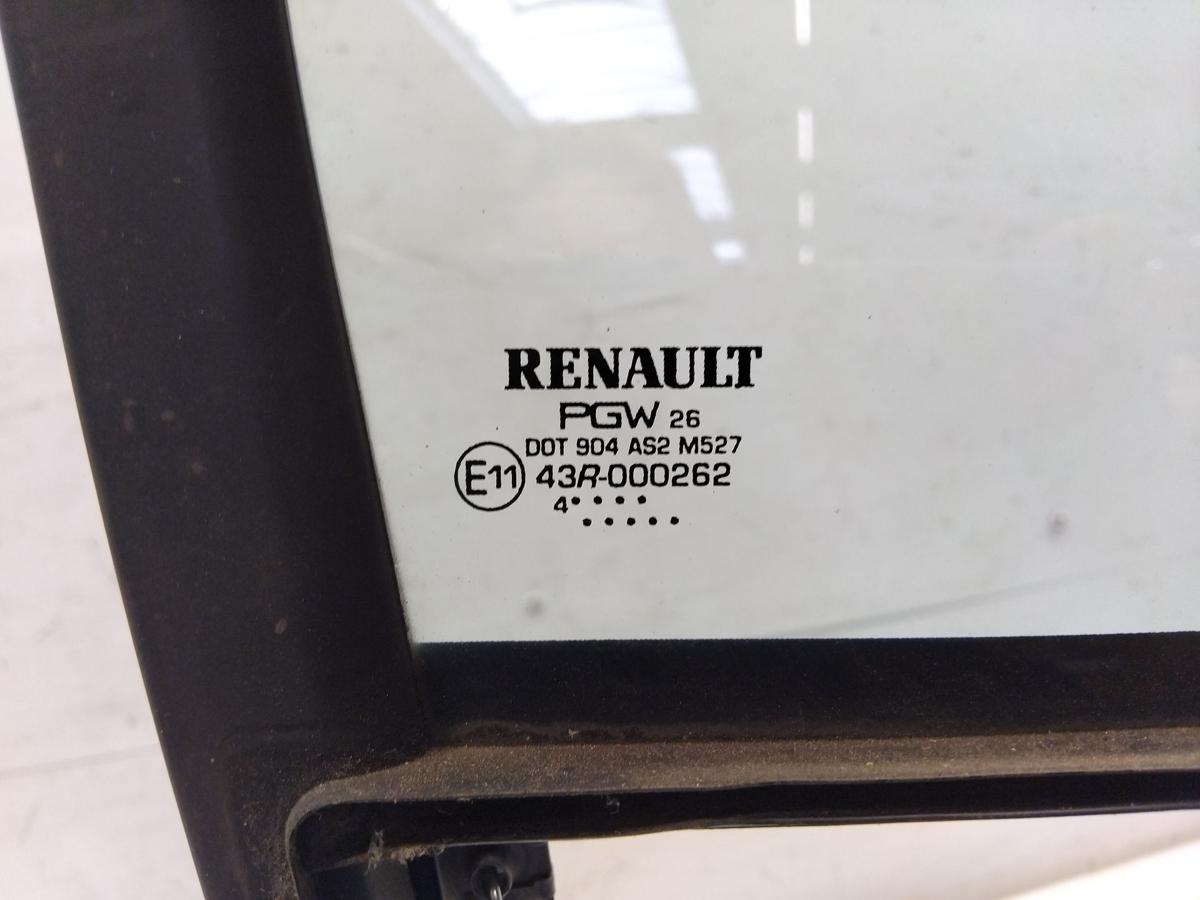 Renault Zoe Dreieckscheibe T&uuml;r vorn rechts blaucolor mit Dichtung Bj.2015