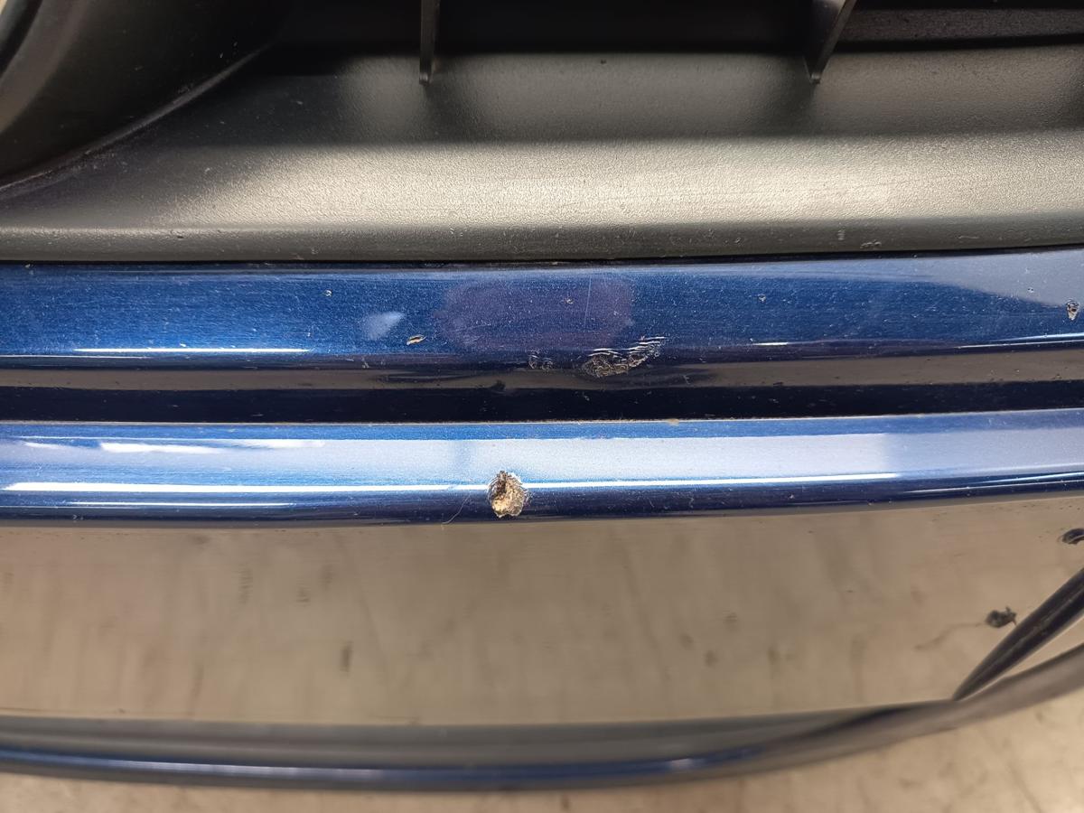 VW Polo 9N3 original Sto&szlig;stange vorne LD5Q Blau Facelift Baujahr 2006