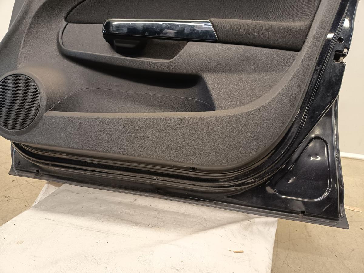 Opel Corsa-D original Tür rechts vorn Z20R-Saphirschwarz ohne Spiegel EZ2009