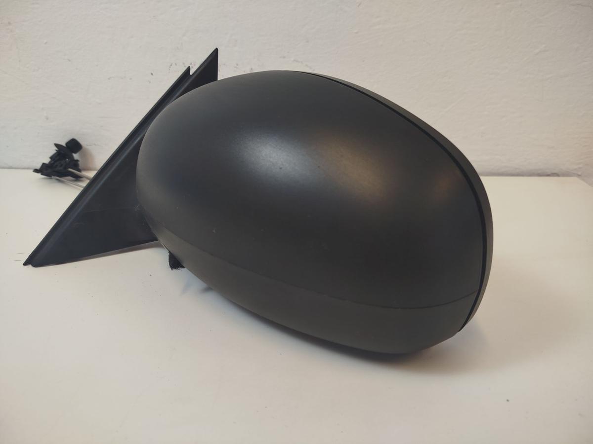 Skoda Fabia 5J Au&szlig;enspiegel links Spiegel R&uuml;ckspiegel manuell unlackiert OEM