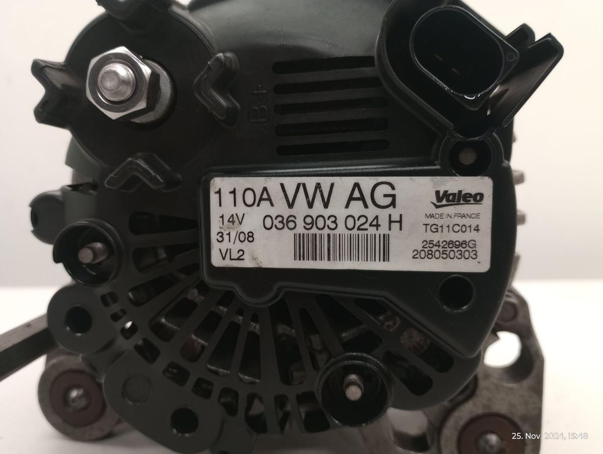 VW Golf VI 6 orig Lichtmaschine 140A Generator Bj 2008