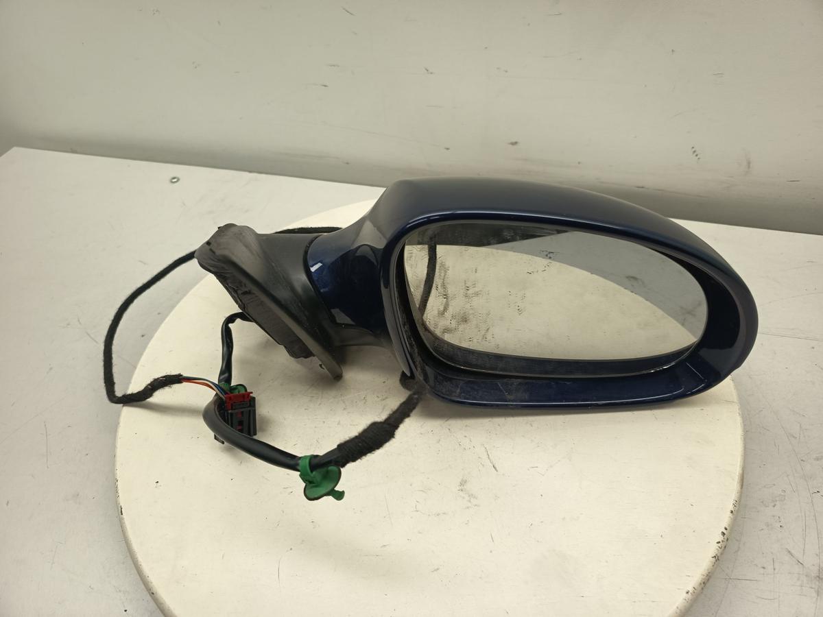 VW Passat 3C B6 original Aussenspiegel rechts elektrisch D5Q Shadow Blue Bj 2008