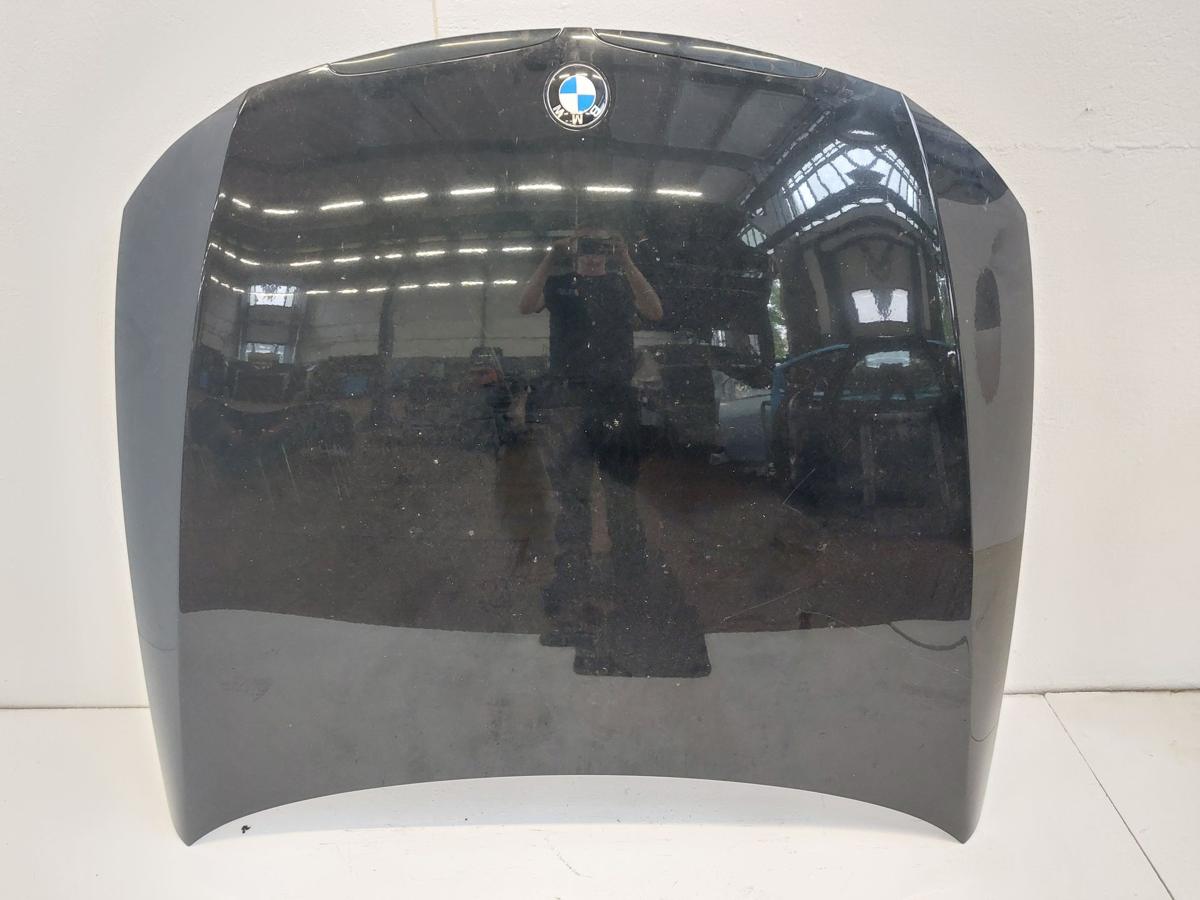 BMW 3er E90 Motorhaube Haube Frontklappe Frontdeckel schwarz II 668