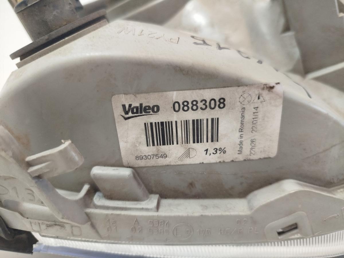 Opel Agila A Scheinwerfer rechts Frontscheinwerfer Lampe Facelift Valeo