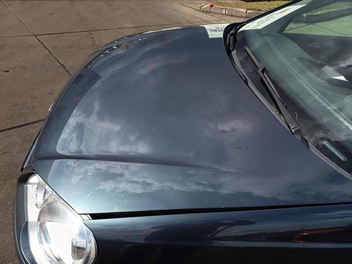 VW Polo 9N3 original Motorhaube Klappe Deckel vorn Front C7V Anthrazitblau Bj 07