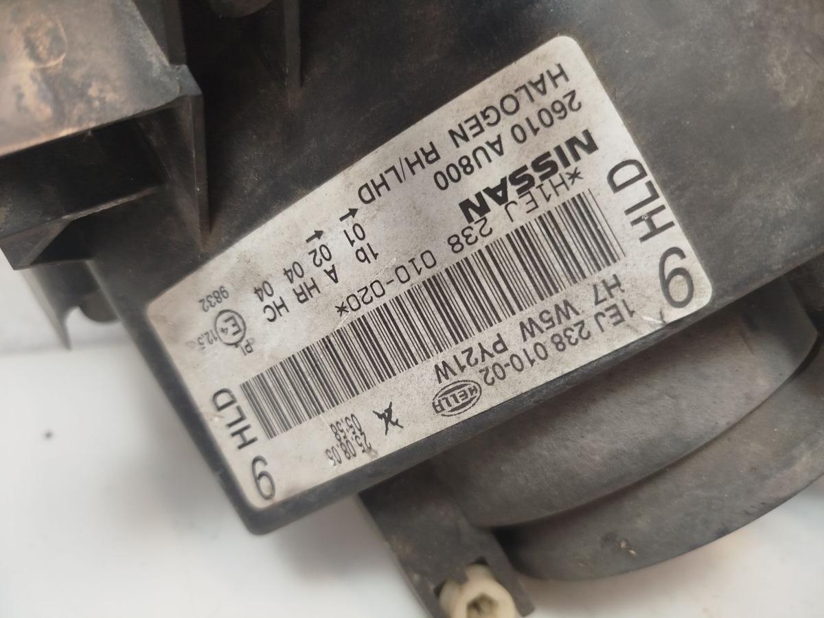 Nissan Primera P12 Scheinwerfer Hauptscheinwerfer Frontscheinwerfer vorn rechts