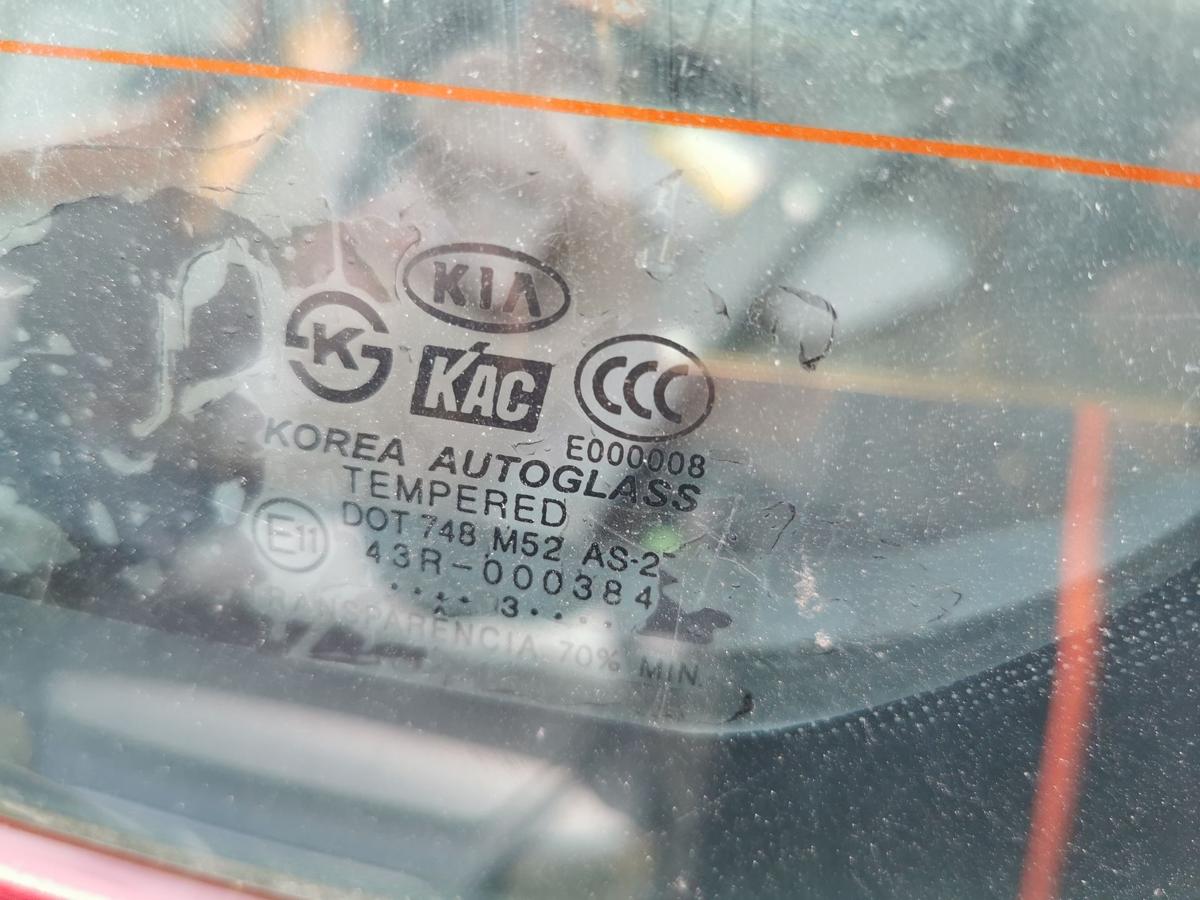 Kia Sorento JC Heckscheibe Scheibe hinten Heckklappe oben für öffnende Scheibe