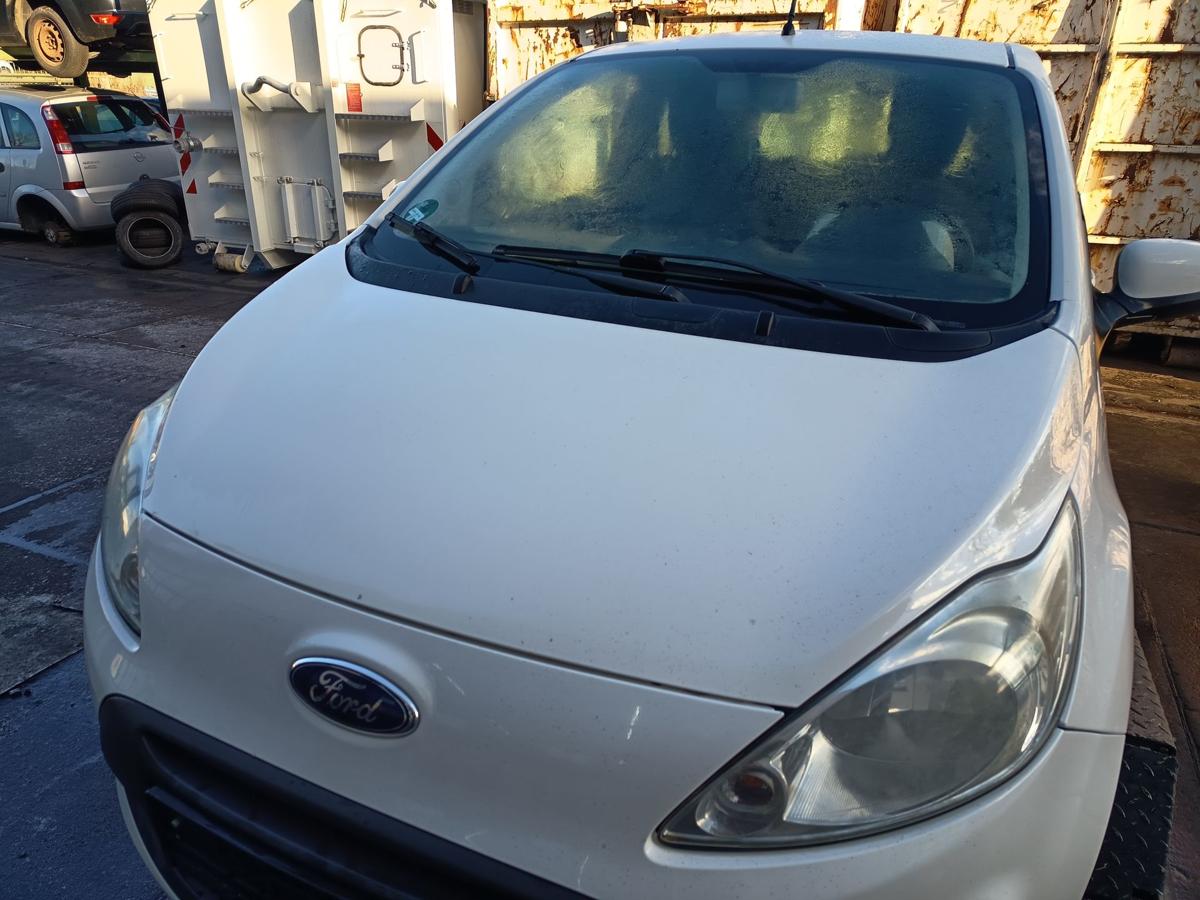 Ford KA RU8 orig Motorhaube Klappe Front 3trg Crystal Wei&szlig; Bj 2009